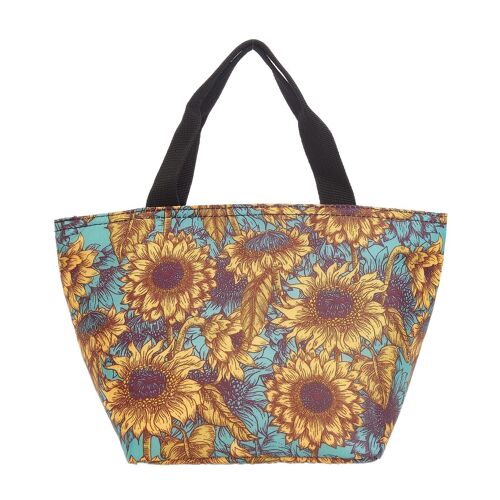 Eco Chic Lightweight Foldable Lunch Bag Sunflower