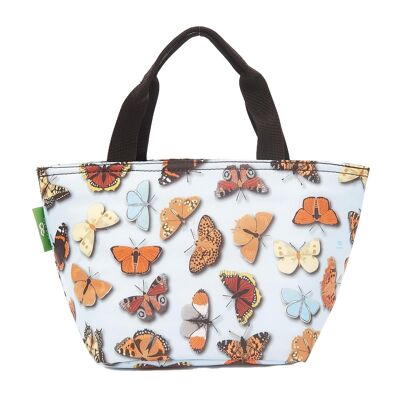 Eco Chic Leichte faltbare Lunchtasche Wilde Schmetterlinge