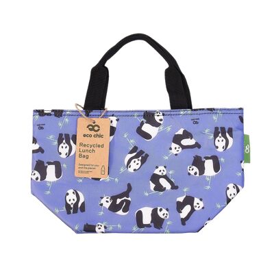 Eco Chic Lightweight Foldable Lunch Bag Pandas