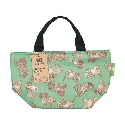 Eco Chic Lightweight Foldable Lunch Bag Cockerpoos