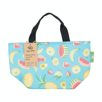 Eco Chic Lightweight Foldable Lunch Bag Mixed Fruits
