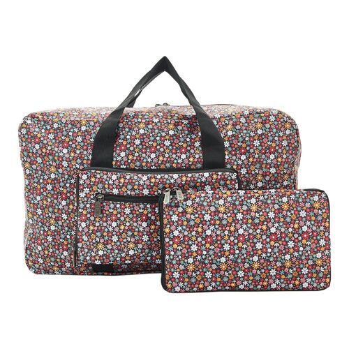 Eco Chic Lightweight Foldable Holdall Ditsy