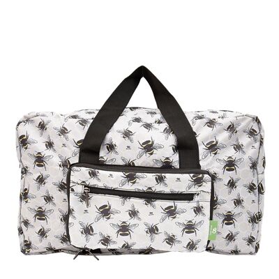 Eco Chic Lightweight Foldable Holdall Bumble Bees