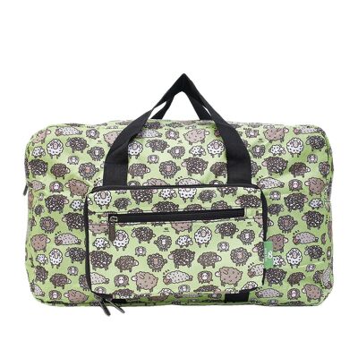 Eco Chic Lightweight Foldable Holdall Cute Sheep