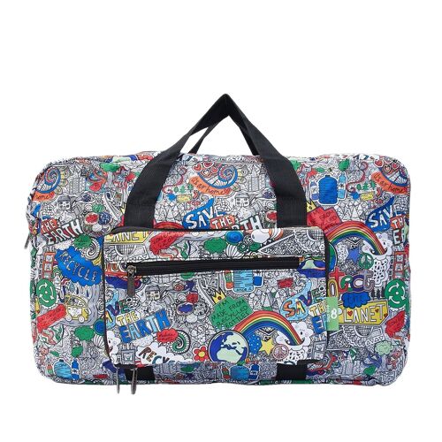 Eco Chic Lightweight Foldable Holdall Save the Planet
