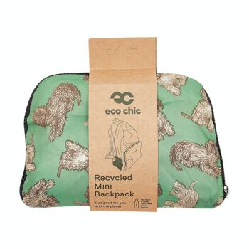Mini sac à dos pliable léger Eco Chic Cockerpoos 3
