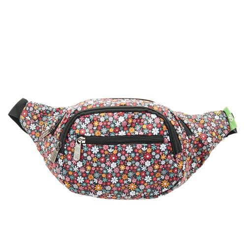 Eco Chic Lightweight Foldable Bum Bag Ditsy