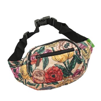 Sac Banane Pliable Léger Eco Chic Pivoines 3