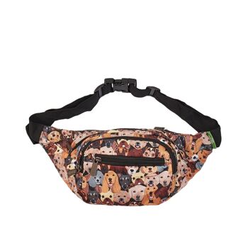 Sac Banane Pliable Léger Eco Chic Chiens Empilables 1