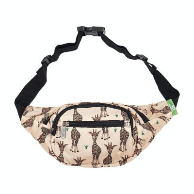 Sac Banane Pliable Léger Eco Chic Girafes