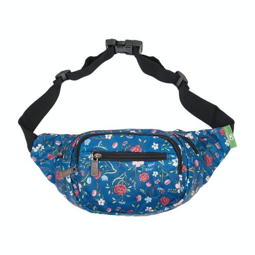 Eco Chic Lightweight Foldable Bum Bag Floral