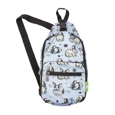 Eco Chic Lightweight Foldable Crossbody Bag Bunny