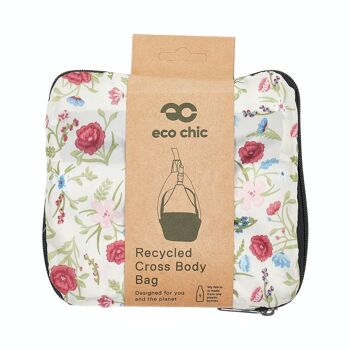 Sac à bandoulière pliable léger Eco Chic Floral 2