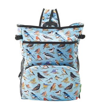 Sac à dos pliable léger Eco Chic Wild Birds 2