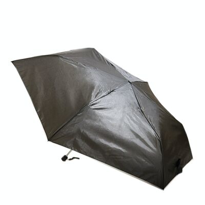 Eco Chic Foldable Mini Umbrella Black