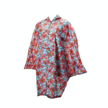 Poncho Adulte Pliable Imperméable Eco Chic Coquelicots 4