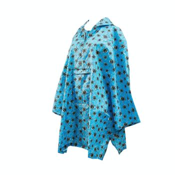 Poncho adulte pliable imperméable Eco Chic Bumble Bees 2