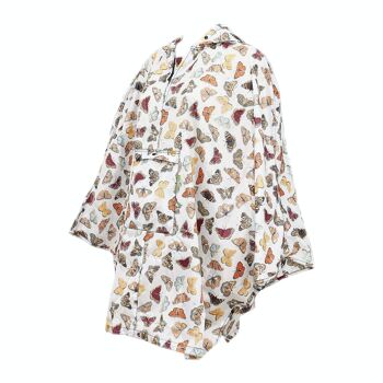 Poncho Adulte Pliable Imperméable Eco Chic Papillons Sauvages 2