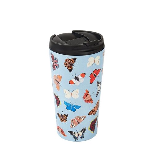 Eco Chic Thermal Coffee Cup Butterfly