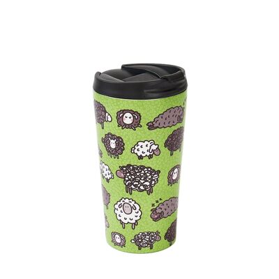 Eco Chic Thermo-Kaffeetasse Süßes Schaf