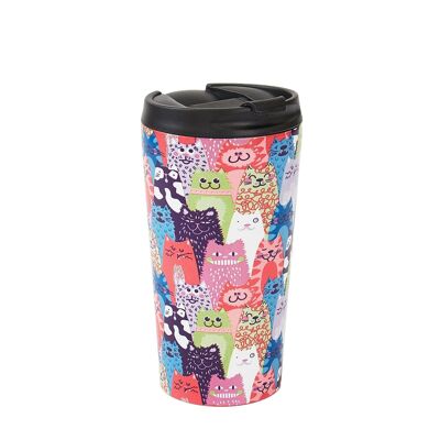 Eco Chic Thermal Coffee Cup Stacking Cats