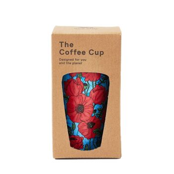 Tasse à café isotherme Eco Chic Coquelicots 4