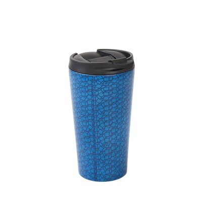 Eco Chic Thermal Coffee Cup Disrupted Cubes