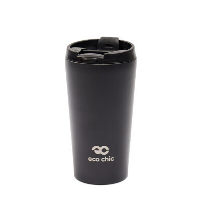 Eco Chic Thermal Coffee Cup Black