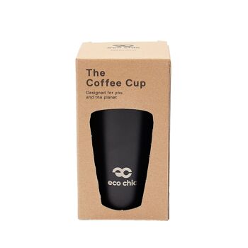 Tasse à café isotherme Eco Chic Noir 4