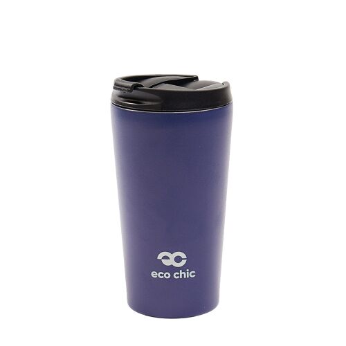 Eco Chic Thermal Coffee Cup Navy