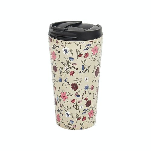 Eco Chic Thermal Coffee Cup Floral