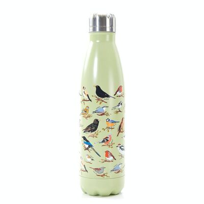 Bouteille Isotherme Eco Chic Oiseaux Sauvages