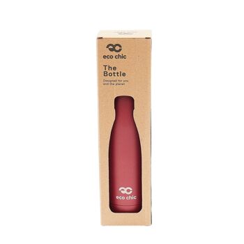 Gourde Isotherme Eco Chic Rouge 3