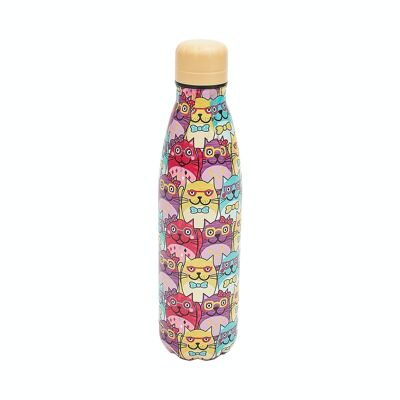Eco Chic Thermal Bottle Glasses Cats