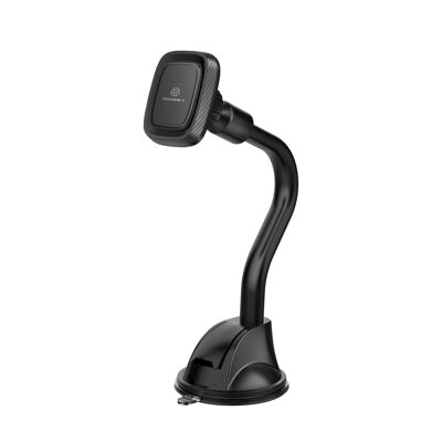TECHANCY Magnetic car phone holder Black Compatible with iPhone, Xiaomi, Samsung and More