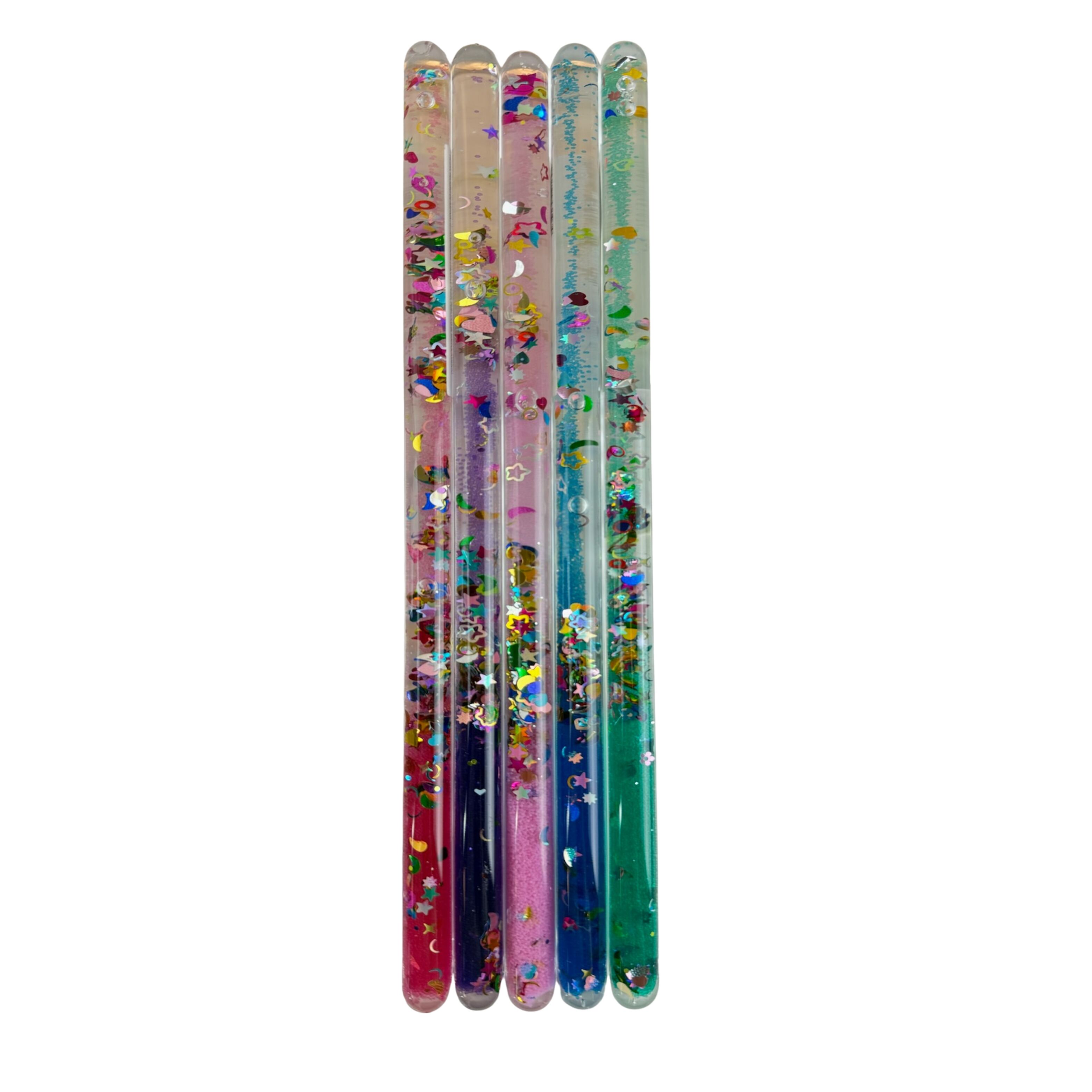 MAGIC WAND with Sand & Glitter (Set of 5)