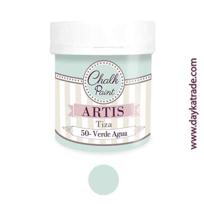 CHALK-050 PITTURA AD ACQUA VERDE CHALK PAINT ARTIS 250 ml