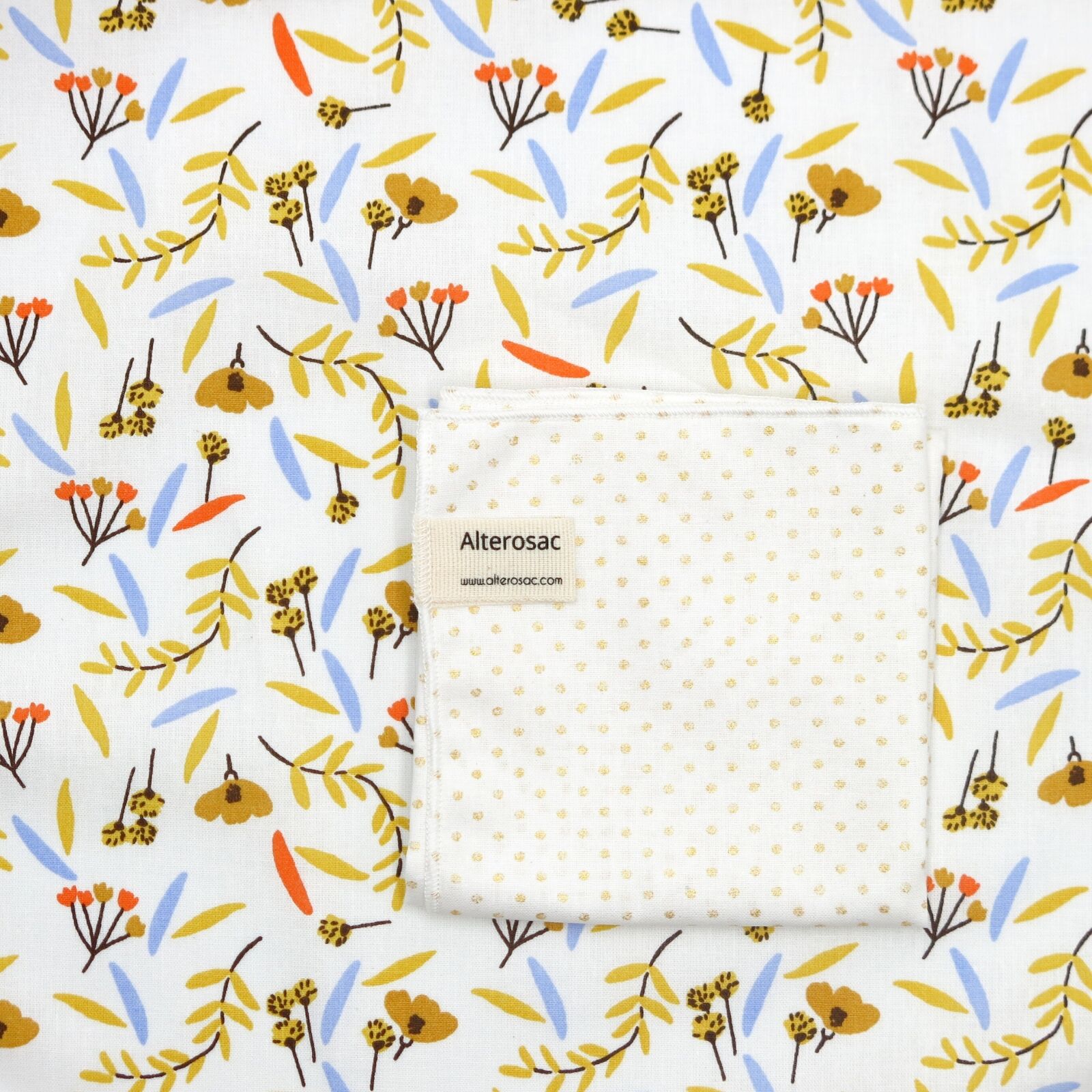 Washable cotton handkerchief