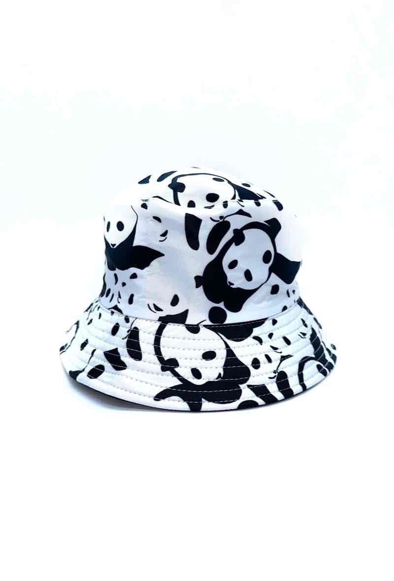 Gorro pescador reversible Xw2026 panda blanco