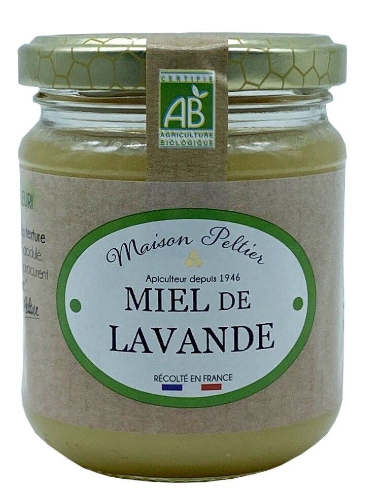 Maison Peltier Lavender honey from France ORGANIC 250g