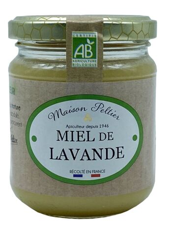 Maison Peltier Miel de lavande de France BIO 250g