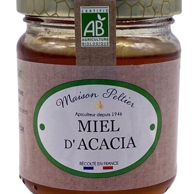 Maison Peltier Organic French acacia honey 250g