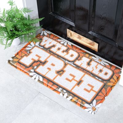 Wild And Free Doormat (70 x 40cm)