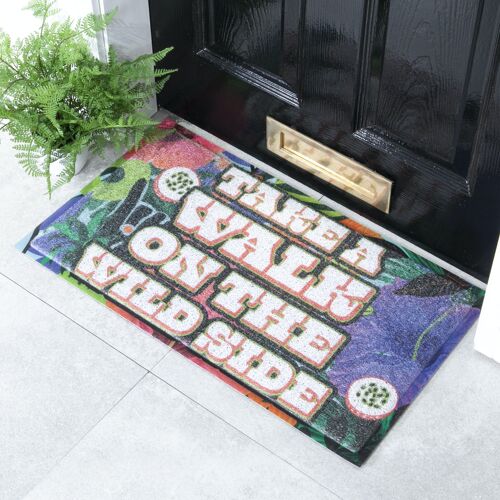 Take A Walk On The Wild Side Doormat (70 x 40cm)