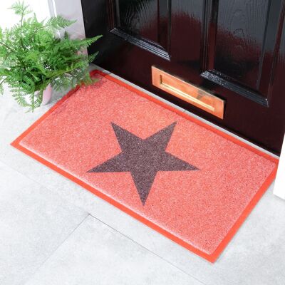 Pink Star Doormat (70 x 40cm)
