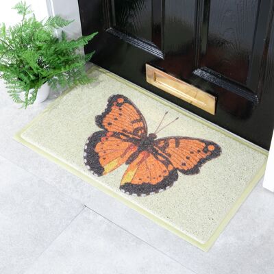 Schmetterlings-Fußmatte (70 x 40 cm)