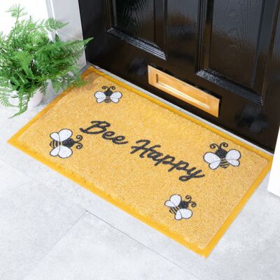 Bee Happy Doormat (70 x 40cm)