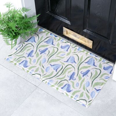 Bluebells Pattern Doormat (70 x 40cm)