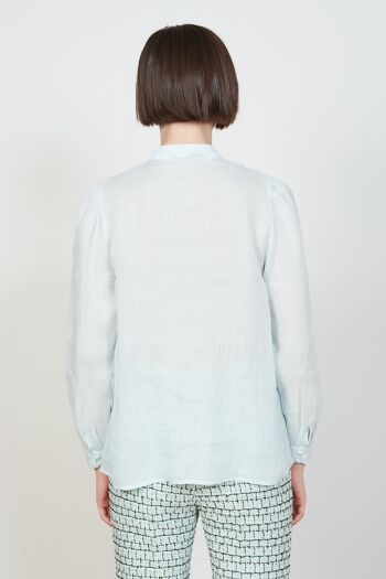 Blouse en voile de coton à la coupe ample 3