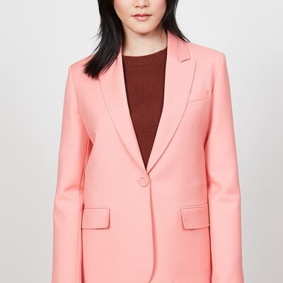 Timeless single-breasted suit jacket